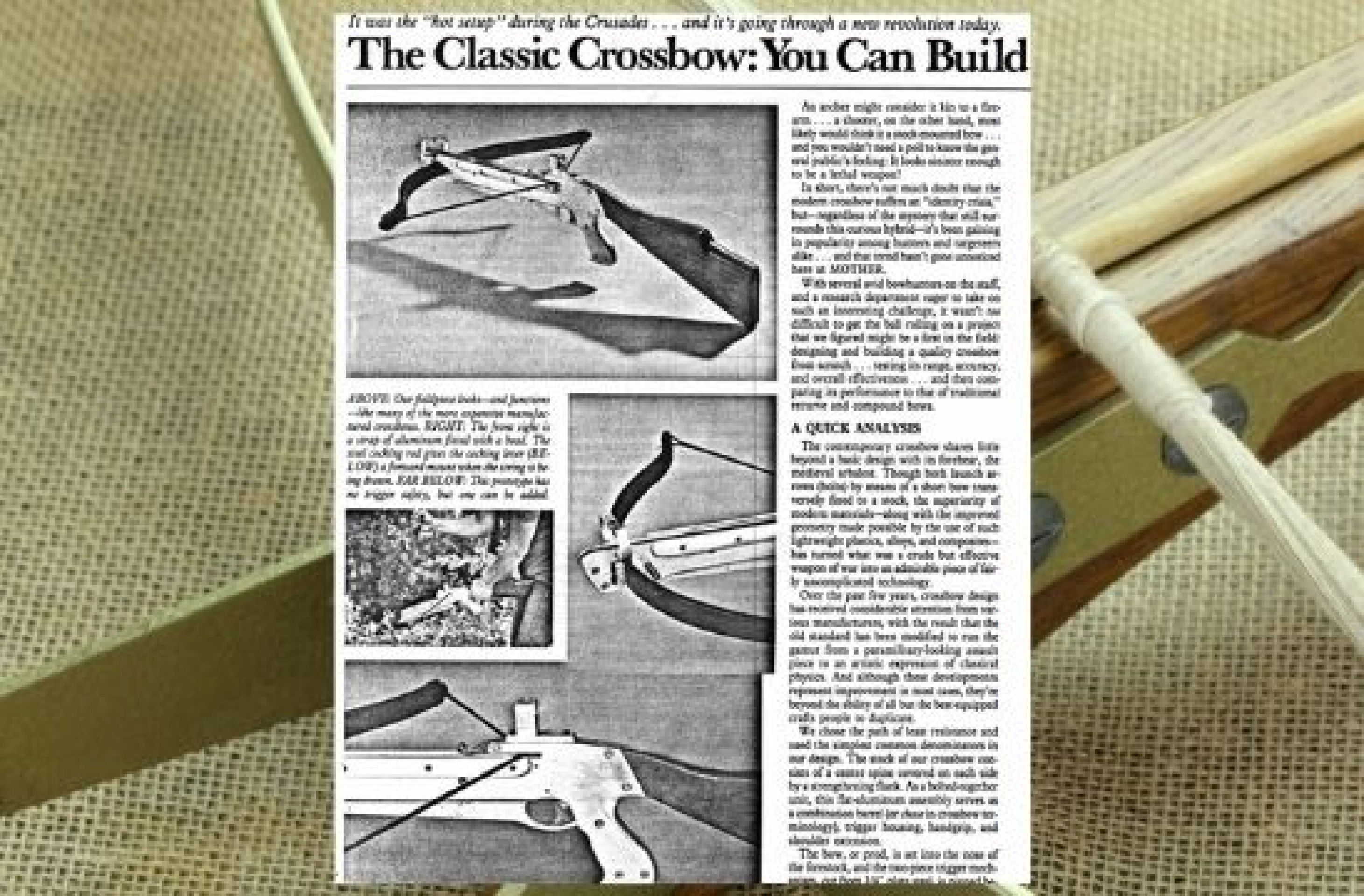 Build a Crossbow